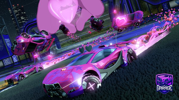 A Rocket League car design from est-oc31