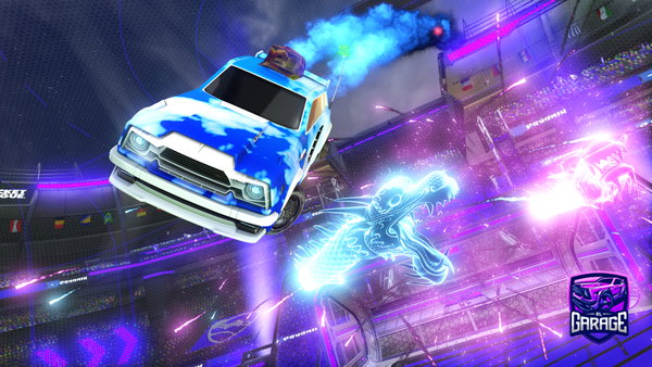 A Rocket League car design from Kaihicks08