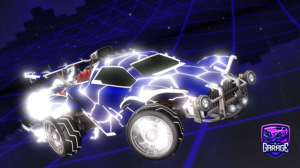 A Rocket League car design from pk28_21