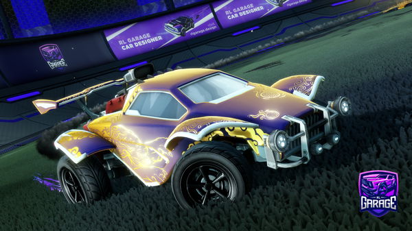 A Rocket League car design from Psn_StormBlazeYT