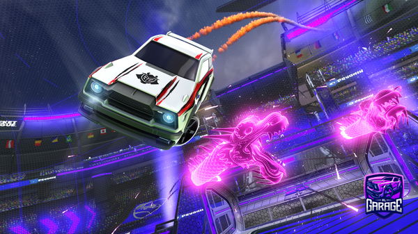 A Rocket League car design from Canoivvo_YT