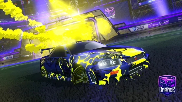 A Rocket League car design from ThunDeRmeN