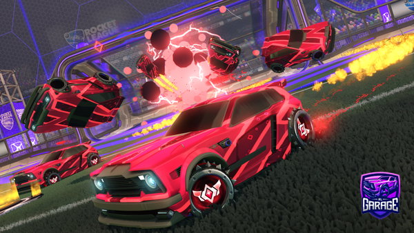 A Rocket League car design from 18ovillette