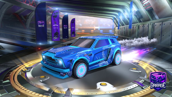 A Rocket League car design from fran_laacademia