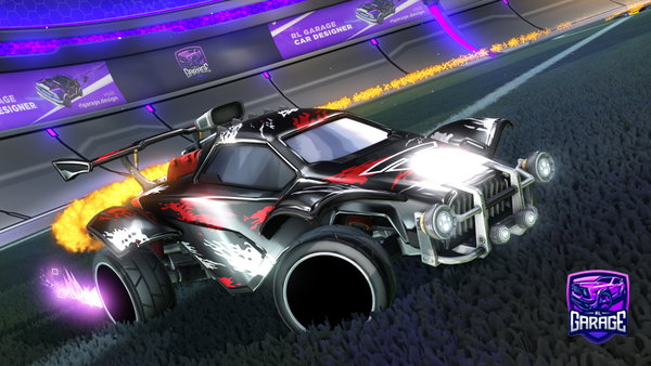 A Rocket League car design from prohan