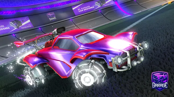 A Rocket League car design from SW_PULVZRL