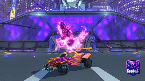 A Rocket League car design from Josefzane