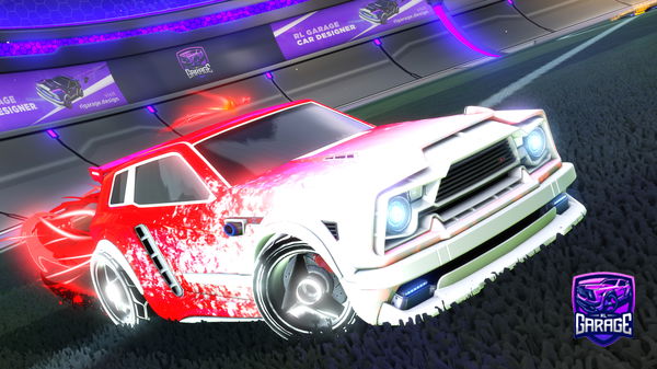 A Rocket League car design from ChumliiDoItBIG