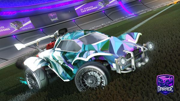 A Rocket League car design from ThaRealTeichi