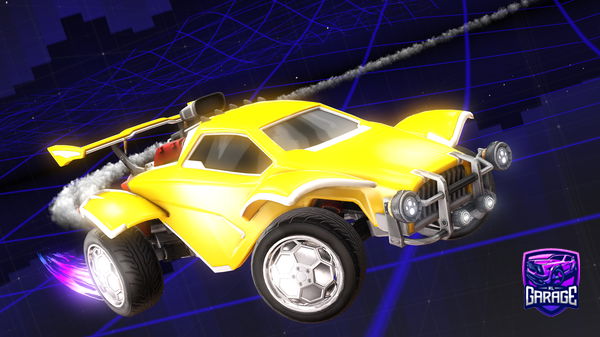 A Rocket League car design from ANTOHATOHA