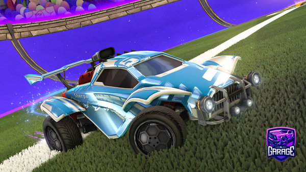 A Rocket League car design from Pulse_Arzyy