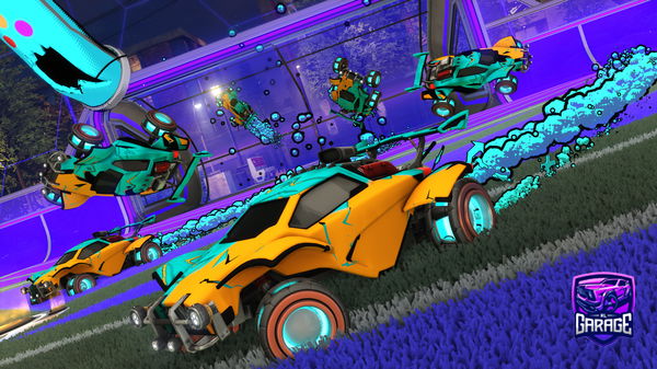 A Rocket League car design from abrokenlink