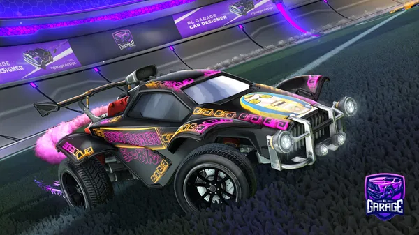 A Rocket League car design from UltraMag117