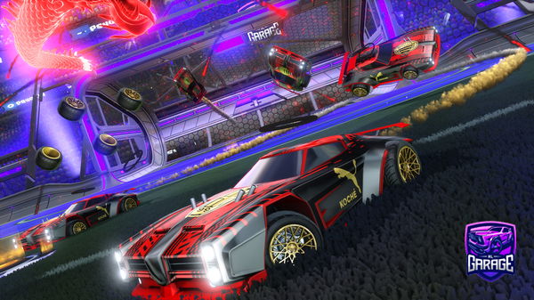A Rocket League car design from Clixiqui