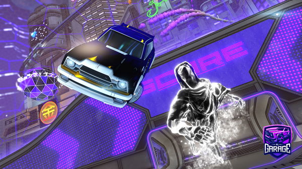 A Rocket League car design from _Lu-ka-ku_