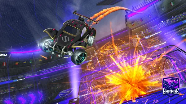 A Rocket League car design from AhahaDAN