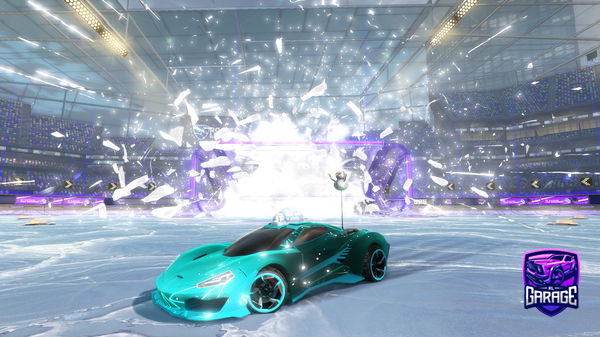 A Rocket League car design from mytheye