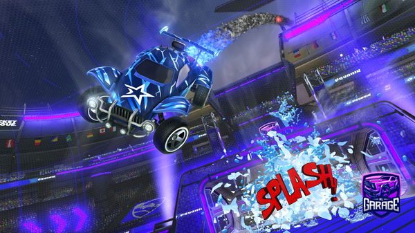 A Rocket League car design from Lucaselite