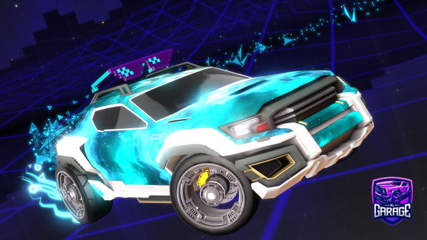 A Rocket League car design from fabefe4rr