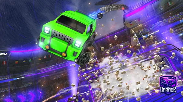 A Rocket League car design from Dichak