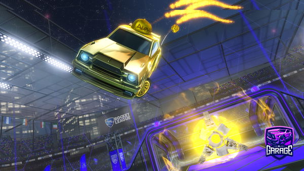 A Rocket League car design from Finthebin