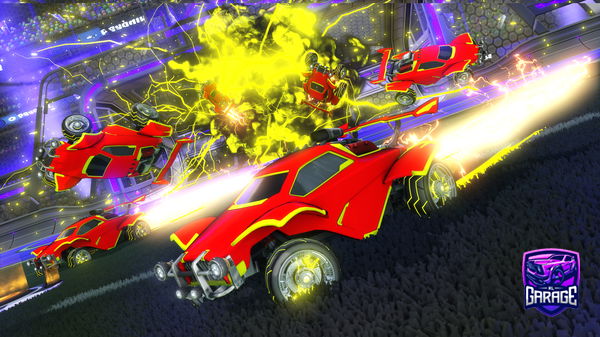 A Rocket League car design from _Axstro_