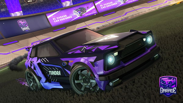 A Rocket League car design from tzamtzara