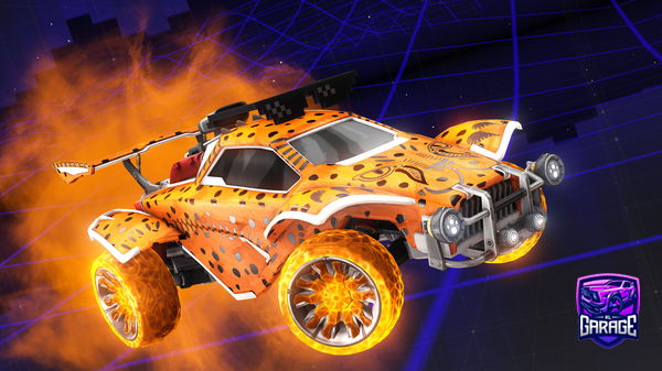 A Rocket League car design from SuperMommy