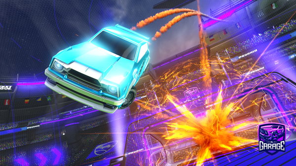 A Rocket League car design from Juicyfruit88572