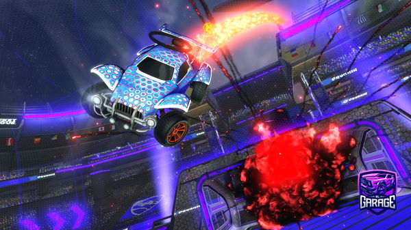 A Rocket League car design from Bodyman