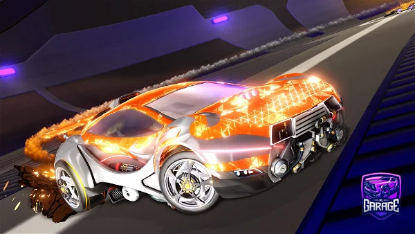 A Rocket League car design from TicTacTechAttack
