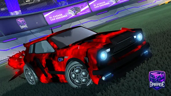 A Rocket League car design from ItsErrex