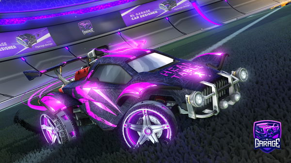 A Rocket League car design from Kugelmagnet69