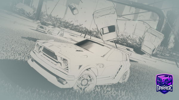 A Rocket League car design from SVA13