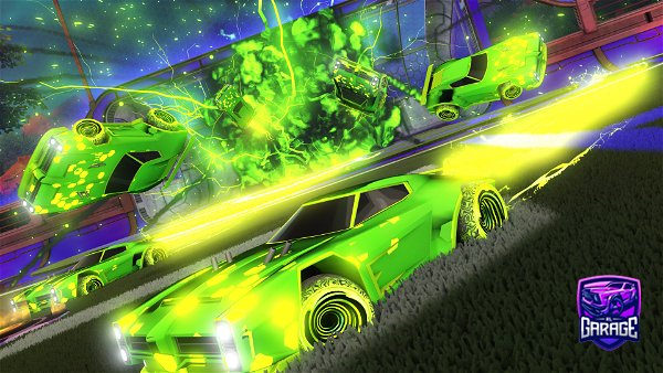 A Rocket League car design from MeSaidMeep