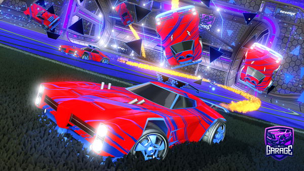 A Rocket League car design from Montyman2012