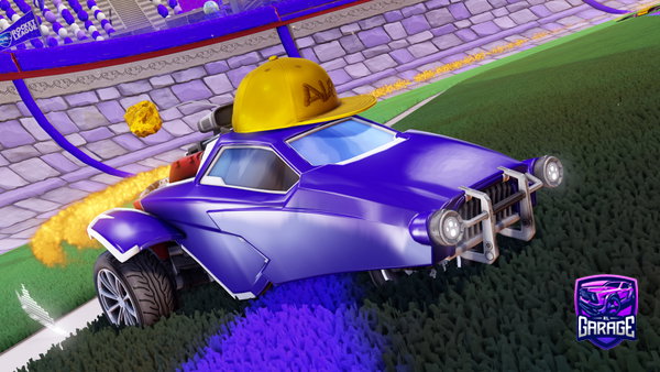 A Rocket League car design from alfes
