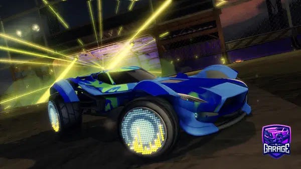A Rocket League car design from zobraaaa