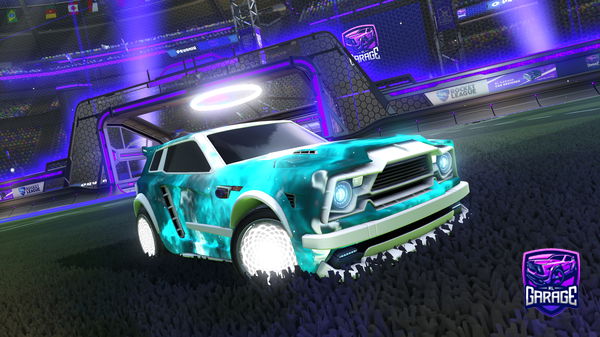 A Rocket League car design from lildougnuts08