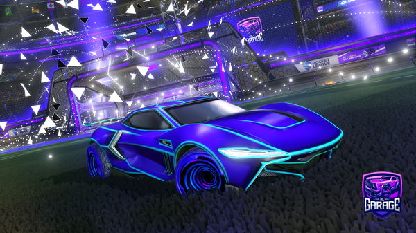 A Rocket League car design from AndyGarlicBred