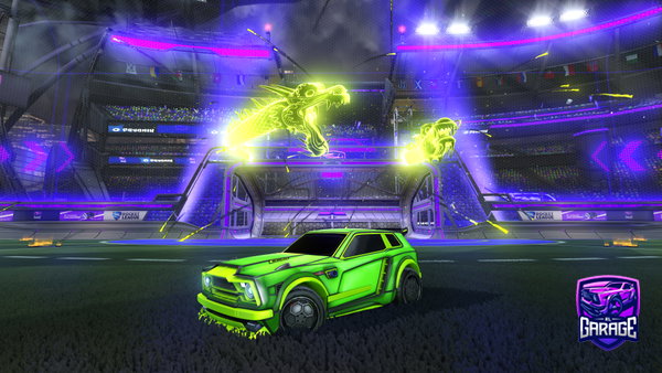 A Rocket League car design from YociFic
