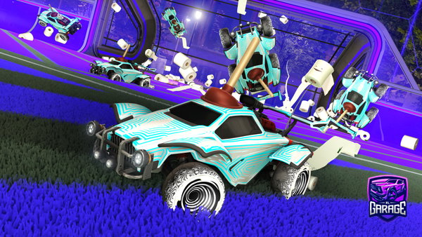 A Rocket League car design from brainlessgamer99