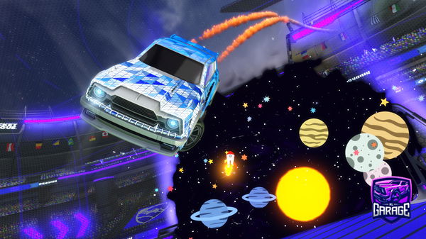 A Rocket League car design from ConBox365