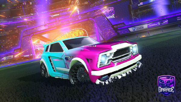 A Rocket League car design from Nisso78