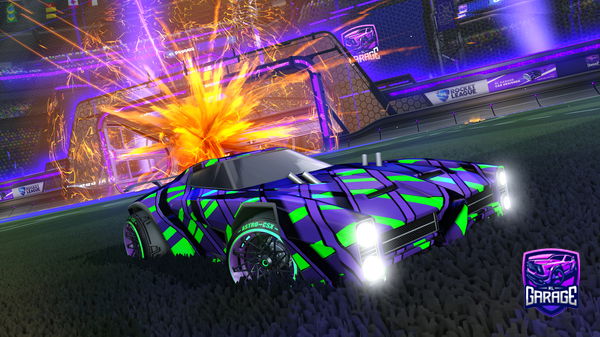 A Rocket League car design from CrY_x