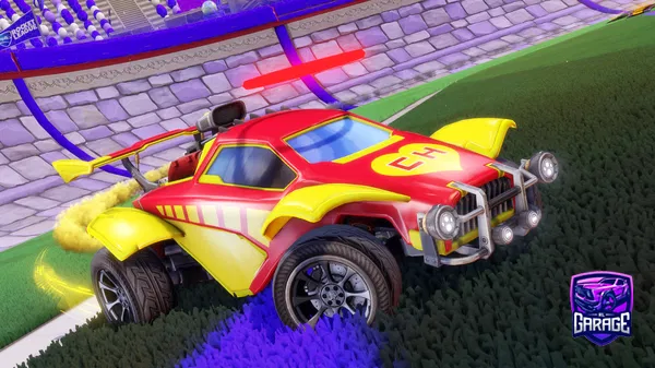 A Rocket League car design from AndrewWalker