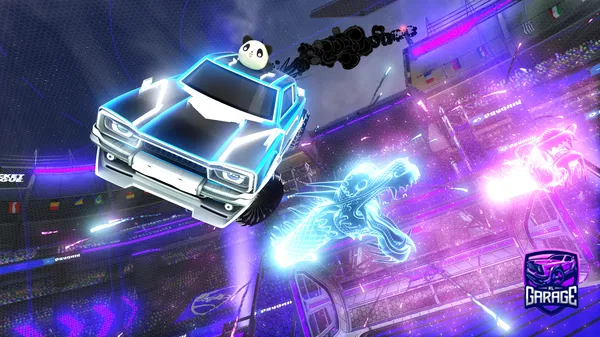 A Rocket League car design from SU5S3T