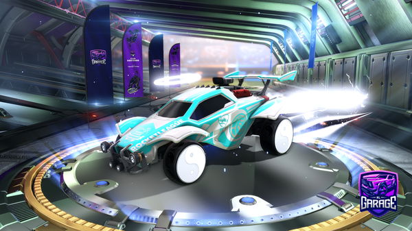 A Rocket League car design from LastGemini