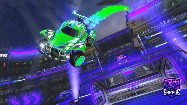 A Rocket League car design from enderben15