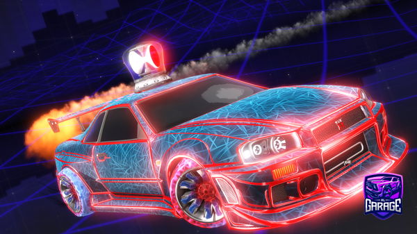 A Rocket League car design from SynxtyYT